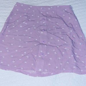 Purple skirt